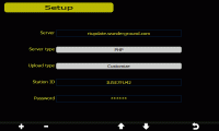 Setup Weather Underground (HP1000)