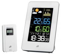 Stacja pogodowa Auriol (typu HG02832) - biała, pionowa