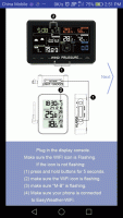 Stacja pogody typu HP3500 - aplikacja WS View (Android) - ekran 2