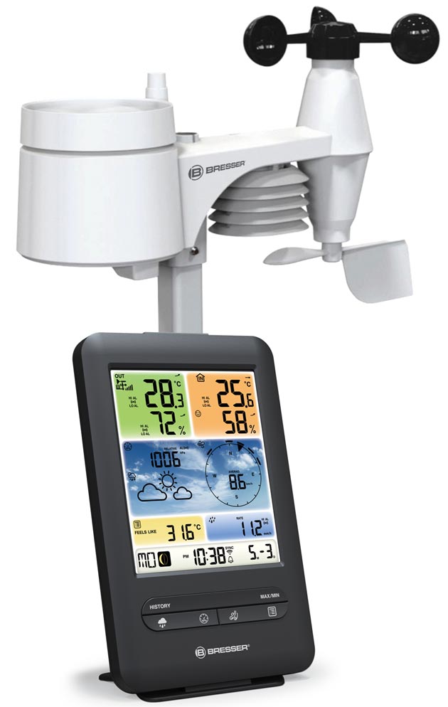Bresser 7002585 - widok z czujnikiem