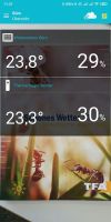Aplikacja TFA VIEW (Android) - widok 2