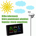 Kilka informacji, które powinieneś wiedzieć kupując stację pogodową
