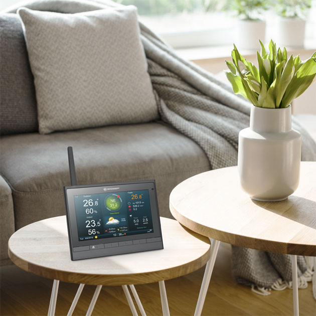 Bresser MeteoChamp HD WIFI - konsola (zdjcie w domu)