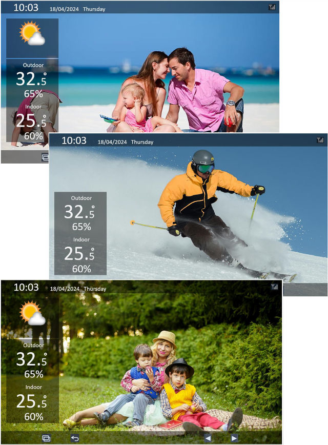 MeteoChamp 9w1 z WBGT - cyfrowa ramka