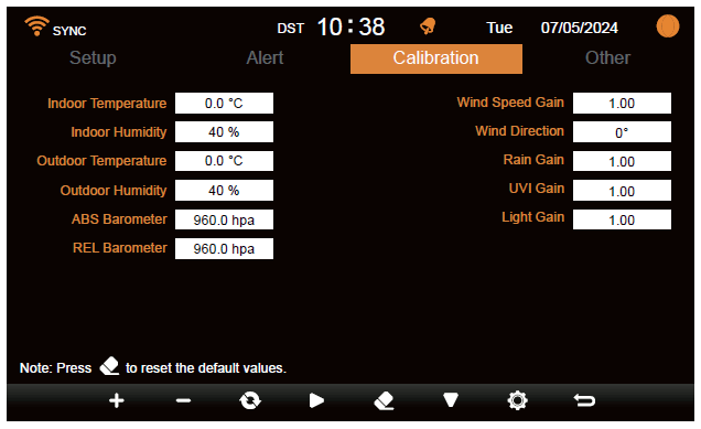 VEVOR YT60311 - kalibracja