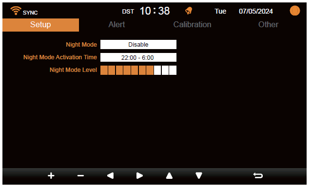 VEVOR YT60311 - tryb nocny