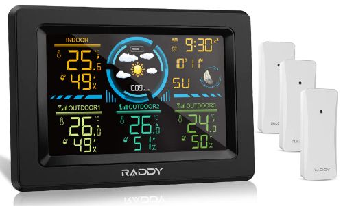 Stacja pogodowa Raddy WF-60C