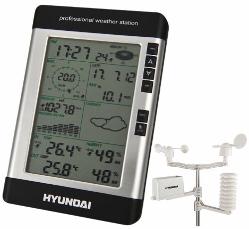Stacja pogodowa HYUNDAI WSP 3080 R WIND