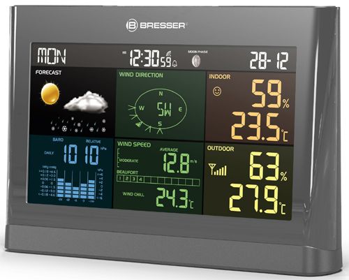 Stacja pogodowa Bresser Weather Center 5in1 Comfort (7002550)