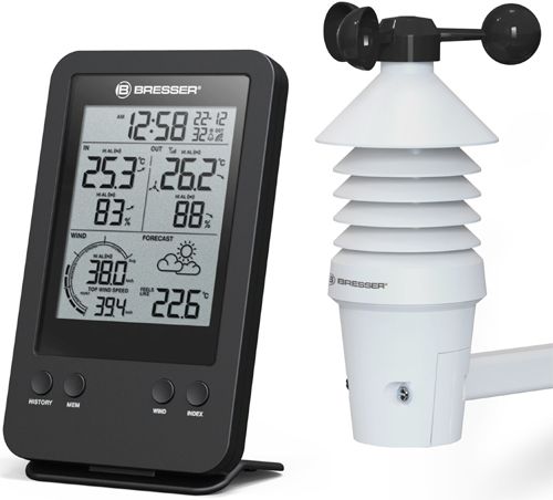 Stacja pogodowa Bresser Windmeter (7002531)