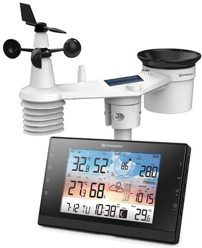 Stacja pogodowa Bresser WLAN Weather Centre WSC with 5-in-1 Multi-Sensor (7003350)