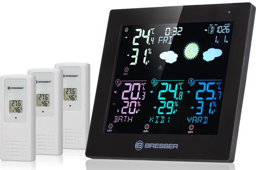 Stacja pogodowa Bresser Thermo Hygro Quadro Neo C
