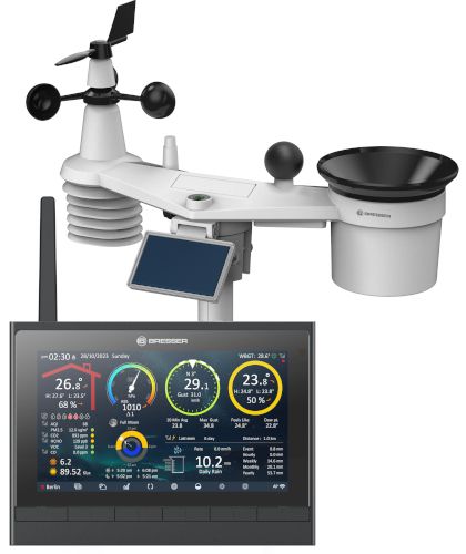 Stacja pogodowa Bresser MeteoChamp HD WIFI 9-in-1 (7003520)