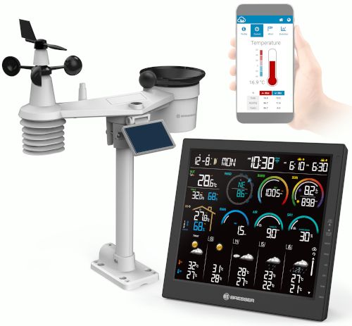 Stacja pogodowa Bresser 4CAST 10" 8-in-1 WIFI Weather Center (15198)
