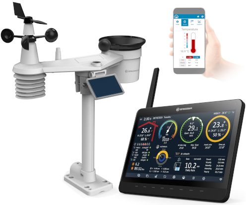 Stacja pogodowa Bresser MeteoChamp Photoframe WIFI 9in1 (15196)