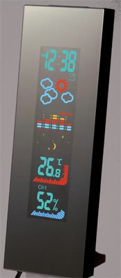 Stacja pogodowa EVOLVE Crystal EMC427