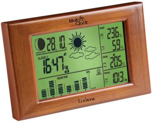 Stacja pogodowa Lexibook MeteoClock Wall Deco SM1760