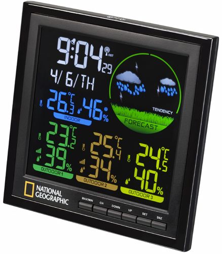 Stacja pogodowa National Geographic VA colour LCD (9070700)
