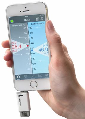 Stacja pogodowa TFA Dostmann SMARTHY - termohigrometr do smartfonw