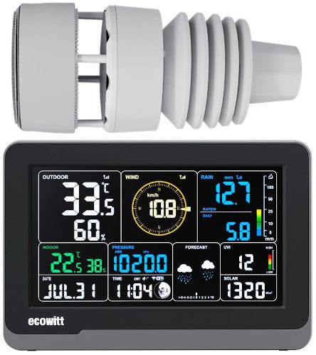 Stacja pogodowa Ecowitt WS3901